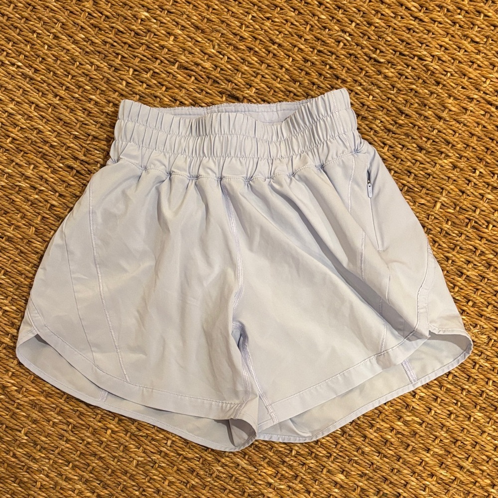 Lululemon Athletica Light Gray Athletic Shorts